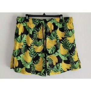 George Swim Trunks 3XL Banana Print